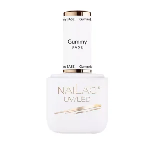 Nailac NAILAC Baza kauczukowa Gummy Base 7ml NAI000452 - Lakiery hybrydowe Nailac NAILAC Baza kauczukowa Gummy Base 7ml NAI000452 - Lakiery hybrydowe - miniaturka - grafika 1