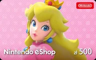 Kody i doładowania cyfrowe - NINTENDO E-KOD Kod aktywacyjny NINTENDO eShop Card 500 PLN - miniaturka - grafika 1