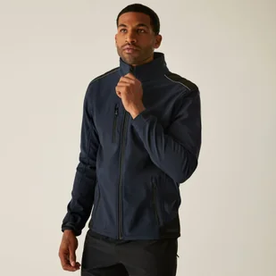 Regatta Professional Męski softshell Sandstorm Granatowy, Rozmiar: 3XL - Kurtki i kamizelki sportowe męskie - miniaturka - grafika 1