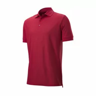 Golf - Koszulka golfowa polo Authentic Polo (czerwona, rozm. L) - miniaturka - grafika 1