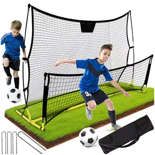 Rebounder bramka piłkarska 2w1 treningowa - Piłka nożna - miniaturka - grafika 1