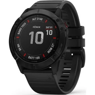 Garmin Fenix 6X PRO Czarny (010-02157-01) - Smartwatch - miniaturka - grafika 1