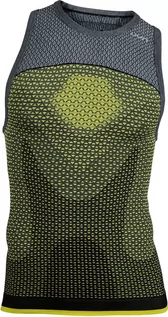 Koszulki sportowe męskie - UYN UYN Running Alpha OW Singlet Mężczyźni, tonic yellow/sleet grey L 2020 Koszulki do biegania bez rękawów O101233-Y171-L - grafika 1