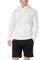 Bluzy męskie - Tommy Hilfiger Męska bluza z kapturem, biały, S - miniaturka - grafika 1