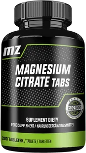 MZ-STORE MAGNESIUM CITRATE MAGNEZ 200 TABLETEK - Witaminy i minerały - miniaturka - grafika 1