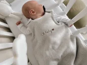 Śpiworki dla dzieci - Śpiworek Do Spania Organic Fleecy Grey - miniaturka - grafika 1