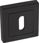 Szyldy i rozety - Szyld do klamki QD-100 na klucz czarny - miniaturka - grafika 1