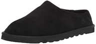 Kapcie damskie - Męskie buty Skechers Renten-Lemato wsuwane szerokie dopasowanie na co dzień wygodne kapcie, Czarny, 42 EU - miniaturka - grafika 1
