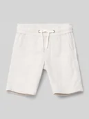 Spodnie i spodenki dla chłopców - Bermudy z fakturowanym wzorem - miniaturka - grafika 1