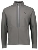 Kurtki i kamizelki sportowe męskie - Puma Kurtka funkcyjna "Typhoon" w kolorze szarym - miniaturka - grafika 1