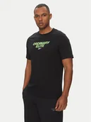 Koszulki męskie - Reebok T-Shirt 100218824 Czarny Regular Fit - miniaturka - grafika 1