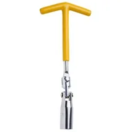 Klucze i nasadki - Drel Klucz do świec 16 mm przegubowy - miniaturka - grafika 1