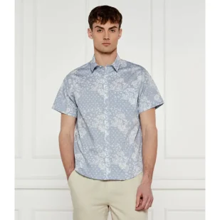 Guess Jeans Koszula Classic fit - Koszule męskie - miniaturka - grafika 1