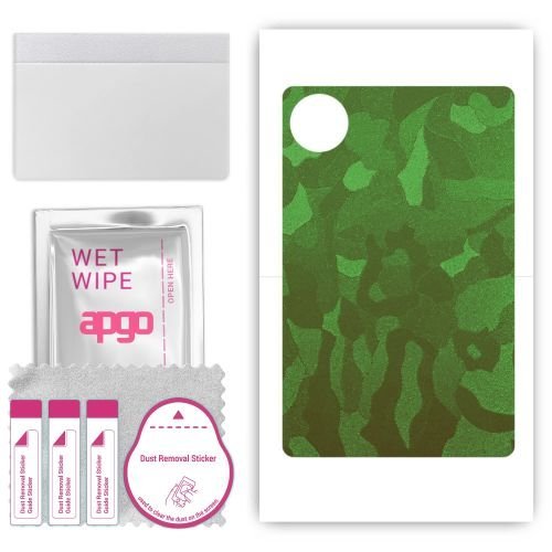 folia naklejka skórka strukturalna na TYŁ do Vivo Pad Air - Moro Camo Zielony - apgo SKINS
