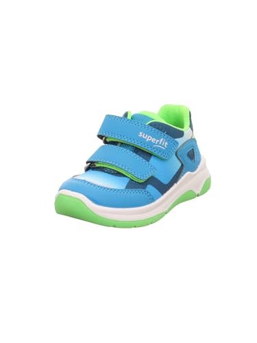 Superfit Cooper sneakersy chłopięce, Jasnoniebieski, jasnozielony 8400, 20 EU