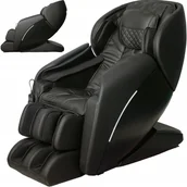 Stoły i łóżka do masażu - Fotel masujący z rozciąganiem Zero Gravity S+L Duży czarny z funkcją skanu - miniaturka - grafika 1