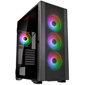 Obudowy komputerowe - Kolink Stronghold Prism Black - miniaturka - grafika 1