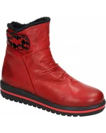 Botki damskie - BOTKI MANITU - 990332-04 CZERWONY - Manitu - miniaturka - grafika 1