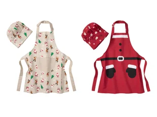 LIVARNO home Fartuszek dla dzieci, zestaw 2-częściowy - Przybory do gotowania - miniaturka - grafika 1