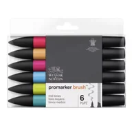 Markery permanentne - Brushmarker 6 mid tones Outlet - miniaturka - grafika 1
