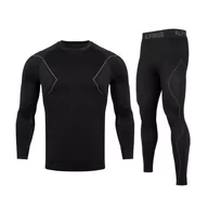 Bielizna sportowa męska - Bielizna termoaktywna trekkingowa męska Alpinus Active Base Layer Set - miniaturka - grafika 1