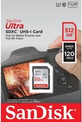 Słuchawki - SanDisk SDXC 512GB Ultra 120MB/s SDSDUN4-512G-GN6IN - miniaturka - grafika 1