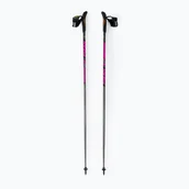 Kije trekkingowe - Kije nordic walking Fizan Runner pink - miniaturka - grafika 1