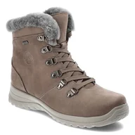 Botki damskie - Szare Botki G-Comfort Ocieplane Buty Damskie - miniaturka - grafika 1