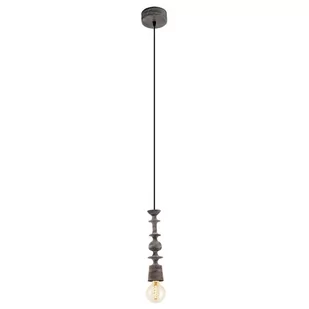 Eglo LAMPA wisząca AVOLTRI 49375 drewniana OPRAWA zwis geometryczne kształty cza - Lampy sufitowe - miniaturka - grafika 1