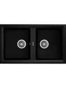 Zlewozmywaki - Zlewozmywak Teka STONE 90 B-TG 2B Carbon 115260001 - miniaturka - grafika 1