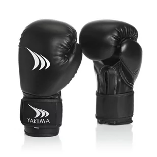 Yakimasport Rękawice bokserskie dziecięce MARS Black/White 6oz - Rękawice bokserskie - miniaturka - grafika 1