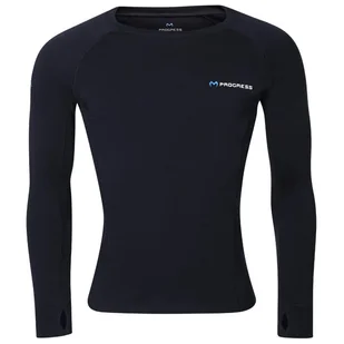 Męska koszulka Progress MT TDR 250 Rozmiar: XXL / Kolor: czarny/niebieski - Koszulki sportowe męskie - miniaturka - grafika 1