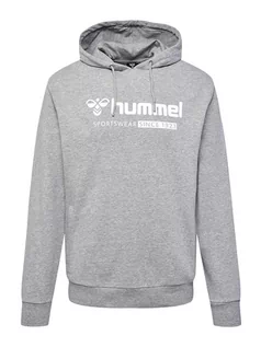 Bluzy sportowe męskie - Hummel Bluza w kolorze szarym - grafika 1