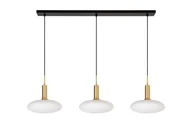 Lampy sufitowe - Signala lampa wisząca 3xE27 złota/czarna 25413/03/02 - miniaturka - grafika 1