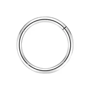 Kolczyk PIERCING Srebrny Clicker KÓŁKO Kółeczko LOBE Nostril TYTAN 0,8/10