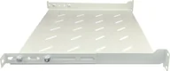 Akcesoria do szaf serwerowych - Alantec Półka stała 19" 1U głęb. 350mm, szary, 4 punkty mocowania - miniaturka - grafika 1