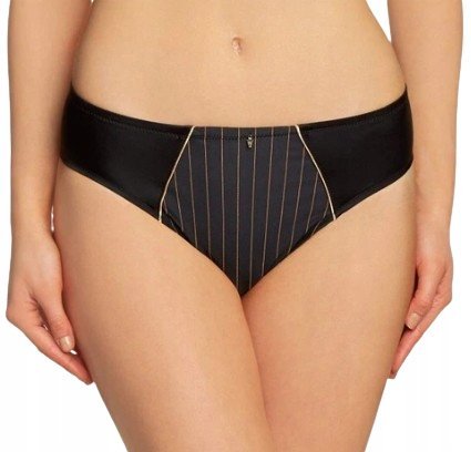 TRIUMPH PLUS SIZE DÓŁ OD BIKINI CZARNY W PASKI 50 J5A