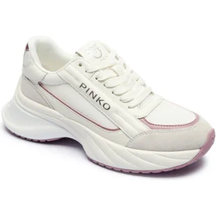 Pinko Sneakersy ARIEL 07 z dodatkiem skóry - Moda i Uroda OUTLET - miniaturka - grafika 1