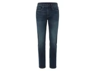 Spodnie męskie - LIVERGY® Jeansy męskie z bawełną, slim fit (54 (38/32), Ciemnoniebieski) - miniaturka - grafika 1
