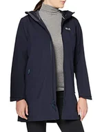 Płaszcze damskie - Jack Wolfskin Damski płaszcz przeciwdeszczowy Jwp Coat W oddychający - miniaturka - grafika 1