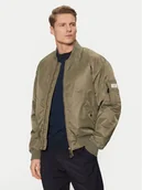 Kurtki męskie - Guess Jeans Kurtka bomber M5RL81 WHAA2 Khaki Regular Fit - miniaturka - grafika 1