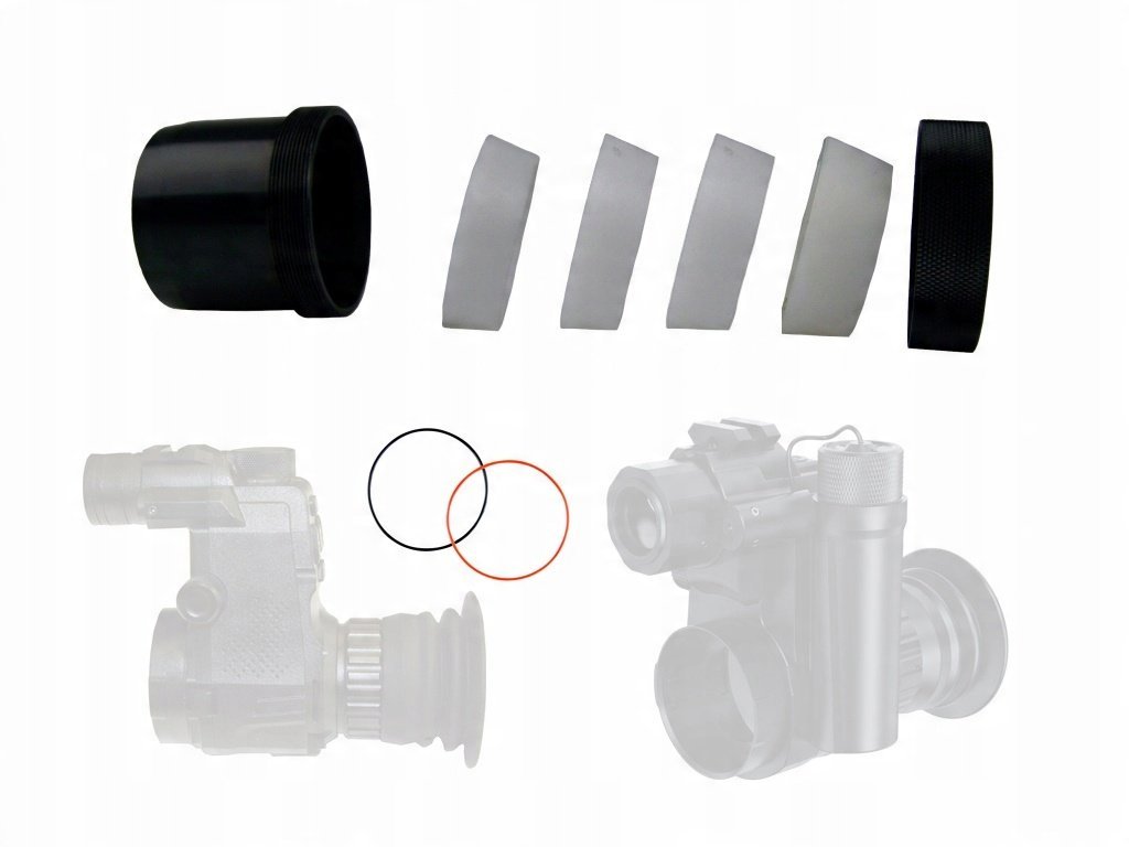 Adapter uniersalny do nakładka noktowizor 007s 007SP LRF + oringi