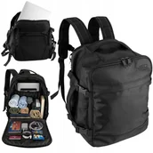 Plecaki - Plecak podróżny turustyczny do samolotu biura bagaż podręczny kabinowy 40x25x20cm NEO TOOLS 84-337 - miniaturka - grafika 1