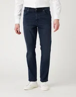 Spodnie męskie - Męskie spodnie jeansowe dopasowane Wrangler TEXAS SLIM W36 L32 - miniaturka - grafika 1