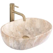 Umywalki - Rea Umywalka Nablatowa REA Amelia SAVANA MATT - miniaturka - grafika 1