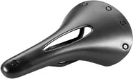 Siodełka rowerowe i akcesoria - Brooks Cambium C13 Carved All Weather Siodełko, black 158mm 2021 Siodełka miejskie i komfortowe 80400507 - miniaturka - grafika 1