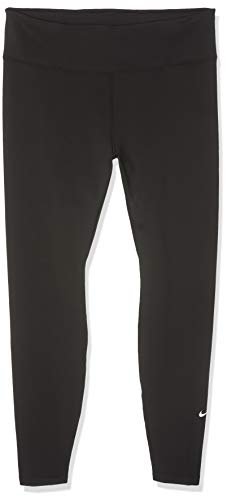 Damskie spodnie Nike W NK ALL-IN TGHT PLUS, czarny/biały, rozmiar 2X