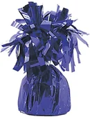 Balony i akcesoria - Obciążnik foliowy do balonów napełnionych helem - fioletowy - 176 g. - miniaturka - grafika 1