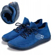 Buty sportowe damskie - SH5010W Buty damskie BAREFOOT MERINO niebieski/granatowy 39 - miniaturka - grafika 1