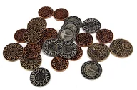 Gry planszowe - Zestaw 12 Nordyckich Metalowych Monet - miniaturka - grafika 1